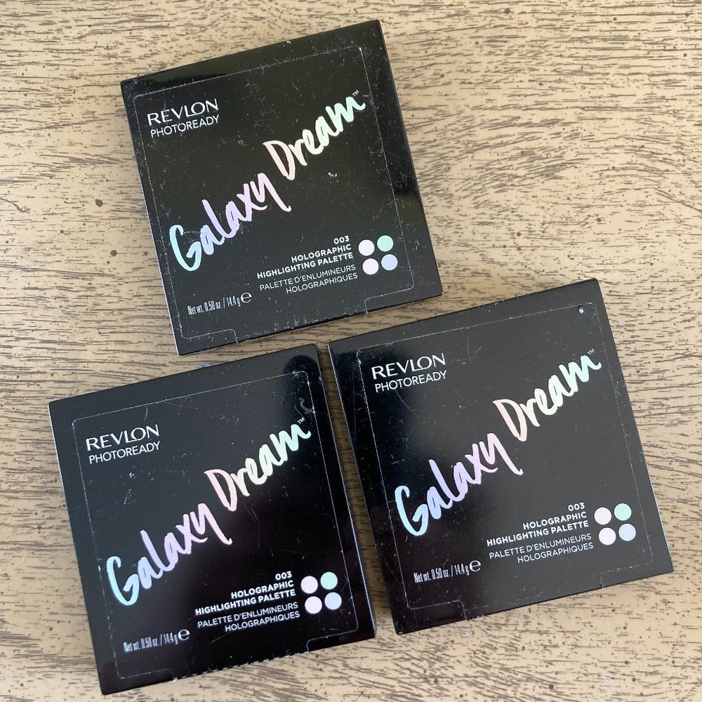 Revlon PhotoReady Galaxy Dream Holographic Highlighting Palette 3 pack #003